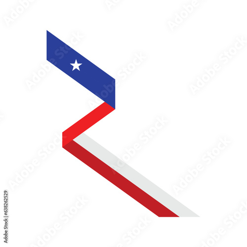 Chile Element Independence Day Illustration Design Vector