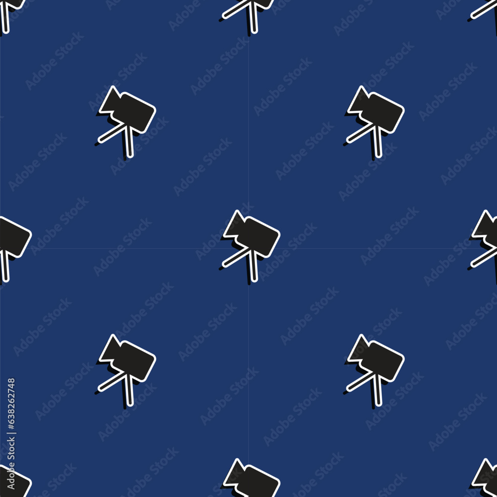 movie camera seamless pattern Illustration background with Matching Design Symbol in Vector Art movie camera seamless pattern Illustration background with Matching Design Symbol in Vector Art