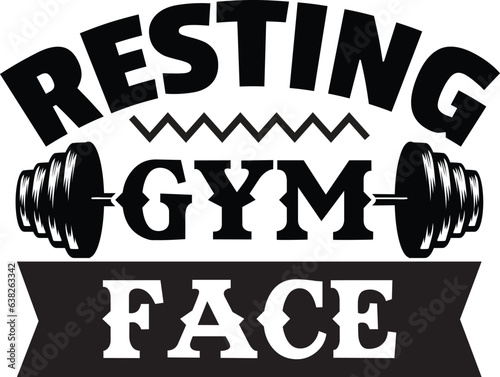 GYM Quotes T-shirt Design, GYM SVG Files, GYM T-shirt, EPS, SVG,