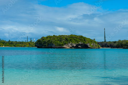 Εκτύπωση καμβά View of green blue Rocher de Kaa Nue Mera