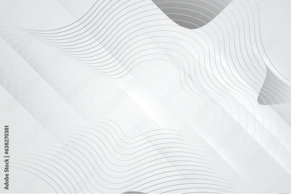 Fototapeta premium abstract white line background Design
