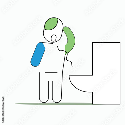 Nausea is an uneasiness of the stomach that often comes before vomiting