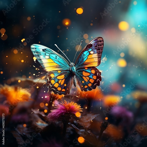 Colourful Butterfly © MAmir