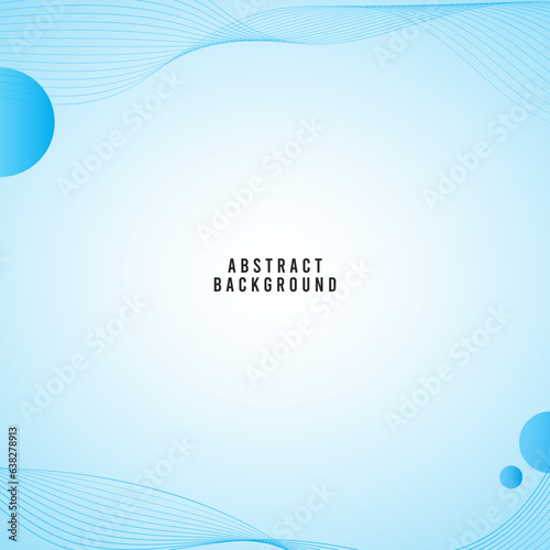 blue wave abstract gradient background