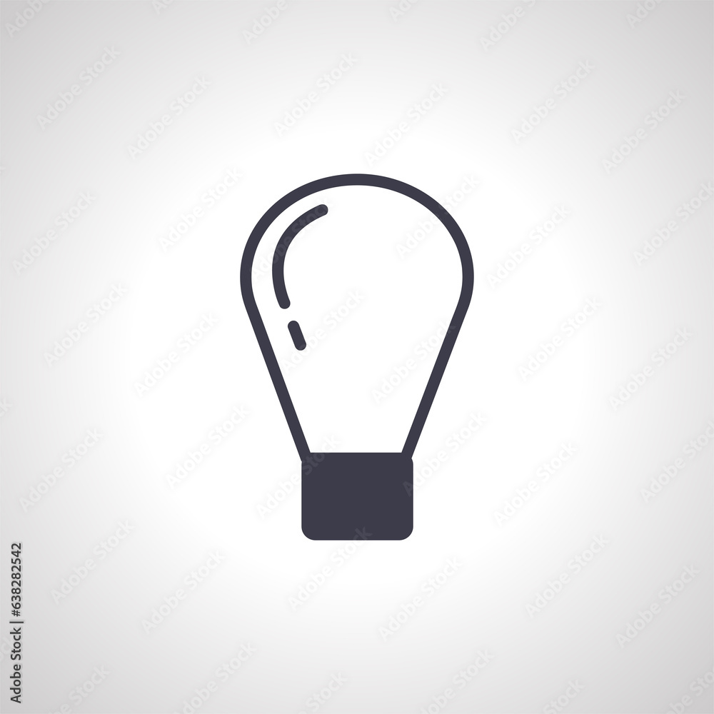 Light bulb icon, idea sign. bulb icon Light bulb icon, idea sign. bulb icon