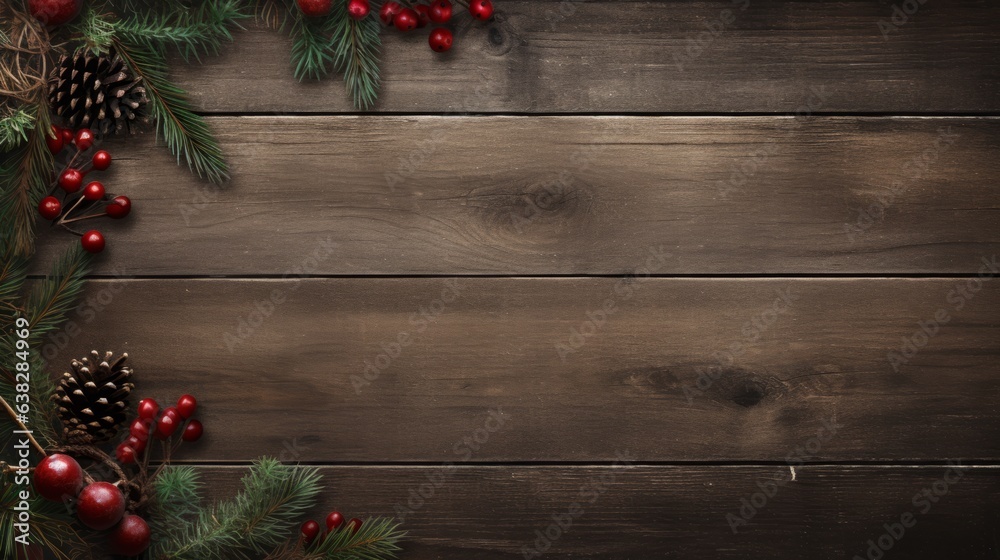 Beauty of the holidays with this versatile background, leaving room for text