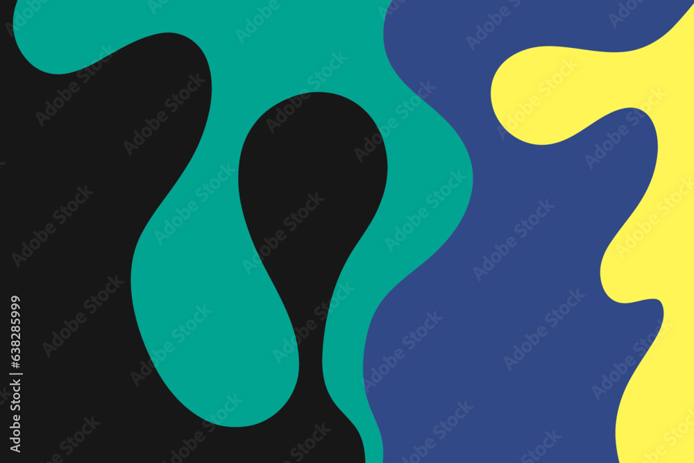 Flat Background Designs Illustration wall art Flat Background Designs Illustration wall art