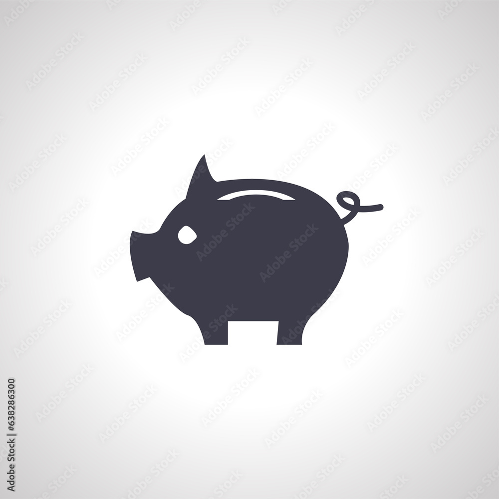 piggy bank icon. piggy bank simple icon piggy bank icon. piggy bank simple icon