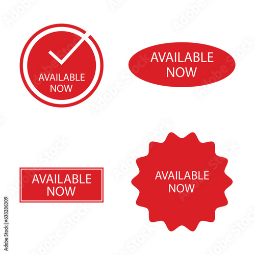 Available icon vector