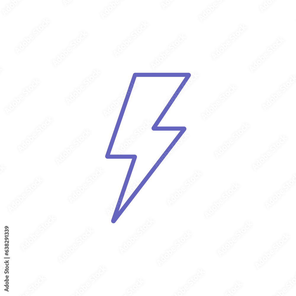 lightning icon illustration lightning icon illustration