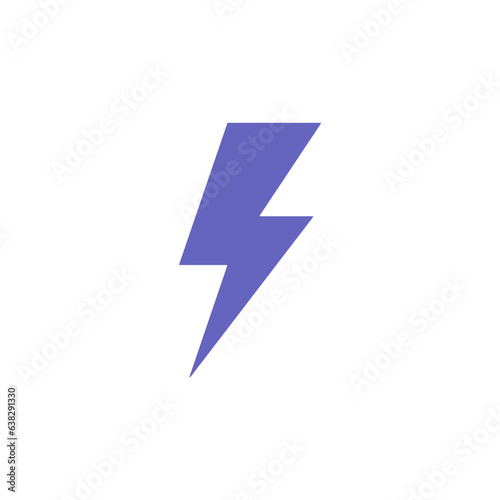 lightning icon illustration
