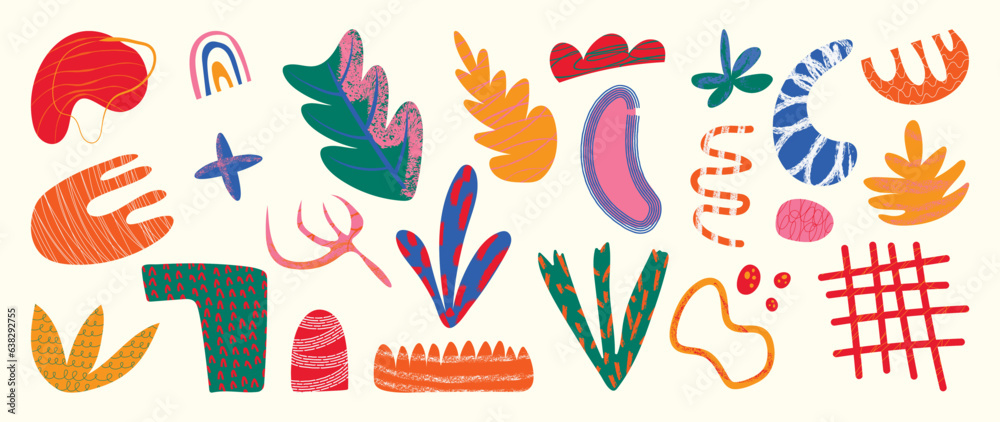 Minimalist abstract art shapes vector collection. Set of doodle elements, hand drawn organic shape, leaf, branch, coral. Minimal style element with earth tone for decoration, ads, prints, branding. Minimalist abstract art shapes vector collection. Set of doodle elements, hand drawn organic shape, leaf, branch, coral. Minimal style element with earth tone for decoration, ads, prints, branding.