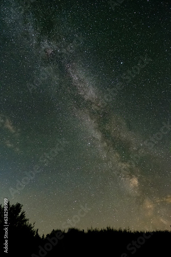 sky with stars and milky way © fotogutek