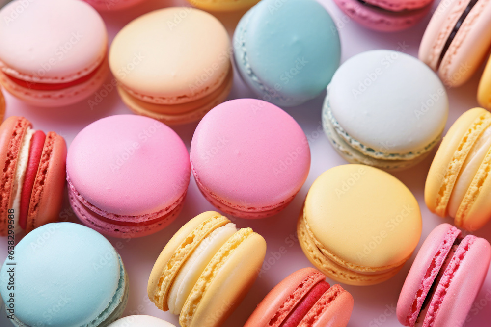 colorful delicious macarons colorful delicious macarons