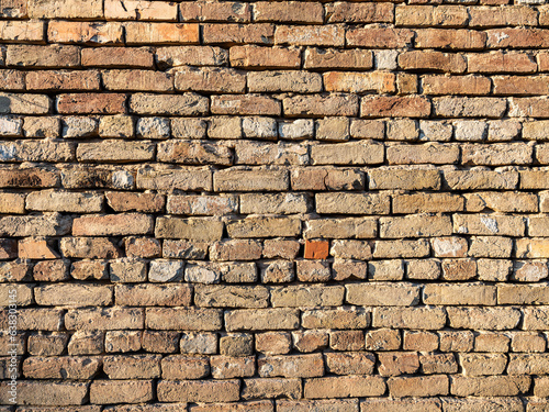 retro brick wall