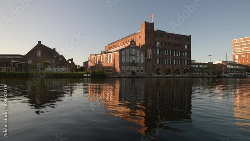 The historic Droste chocolate factory in Haarlem photo