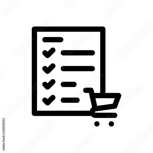 wishlist line icon
