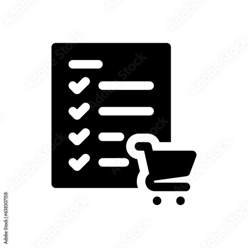 wishlist glyph icon