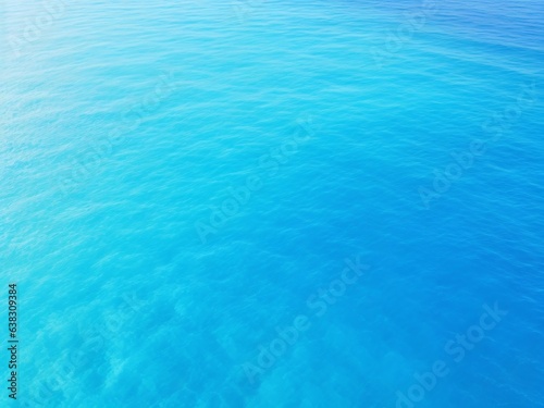 Aerial view of sea water texture, Blue ocean wave