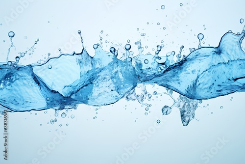 A splash of green liquid on a white background. The liquid is slightly translucent and has a few bubbles on the surface.