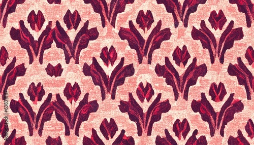 ikat seamless pattern