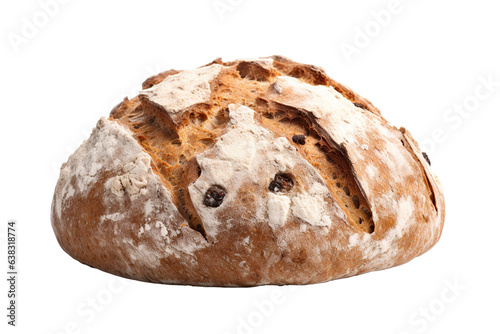 Irish soda bread isolated on white background PNG