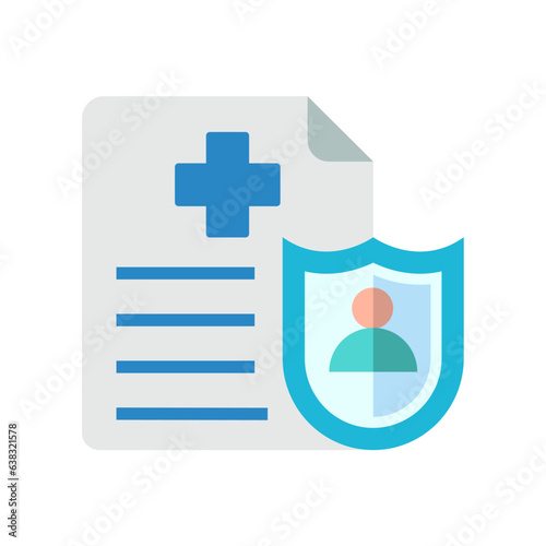 medical insurance icon design vector