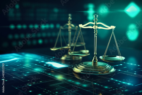 Digital law concept of duality of Judiciary Jurisprudence and Justice and data in the modern world 