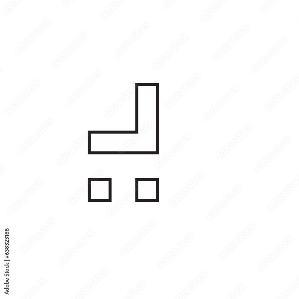 Kufi font outline Kufi font outline