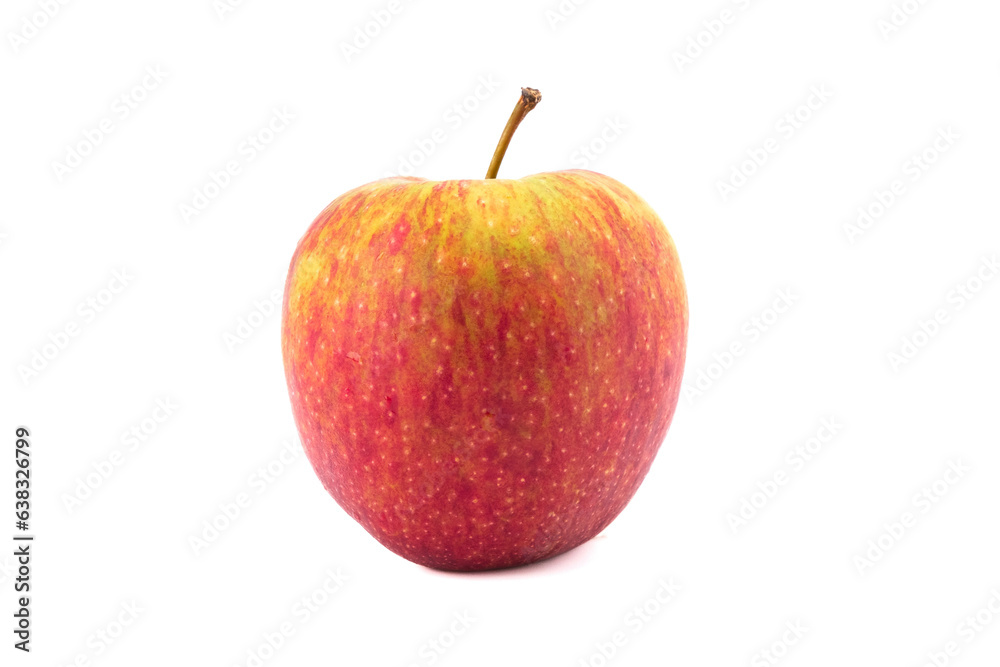 Ripe red apple isolated on white background. Red apple on white Ripe red apple isolated on white background. Red apple on white