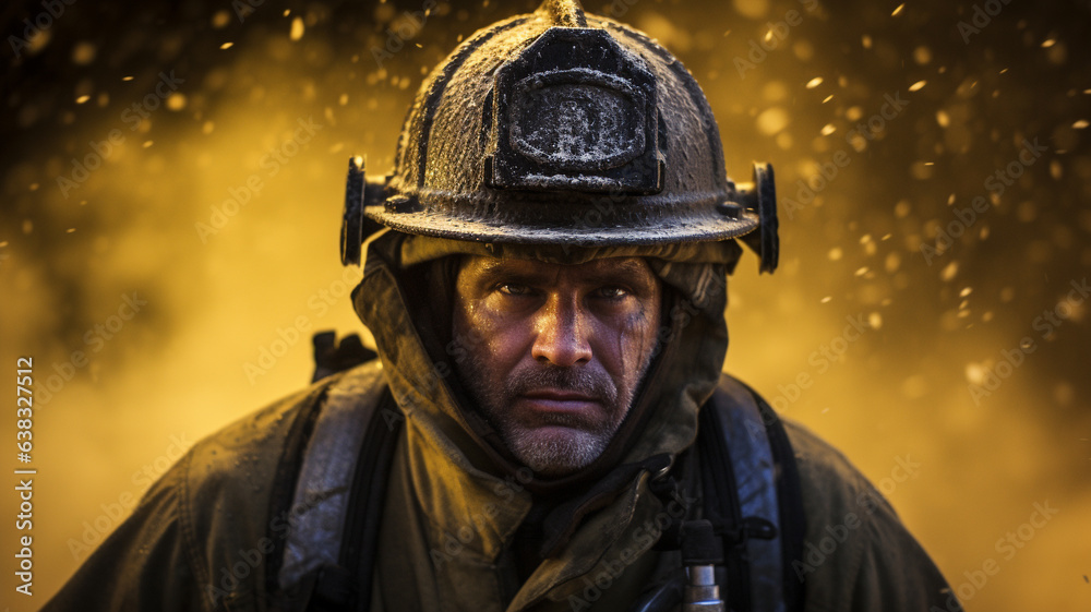 firefighter work hard. firefighter work hard.
