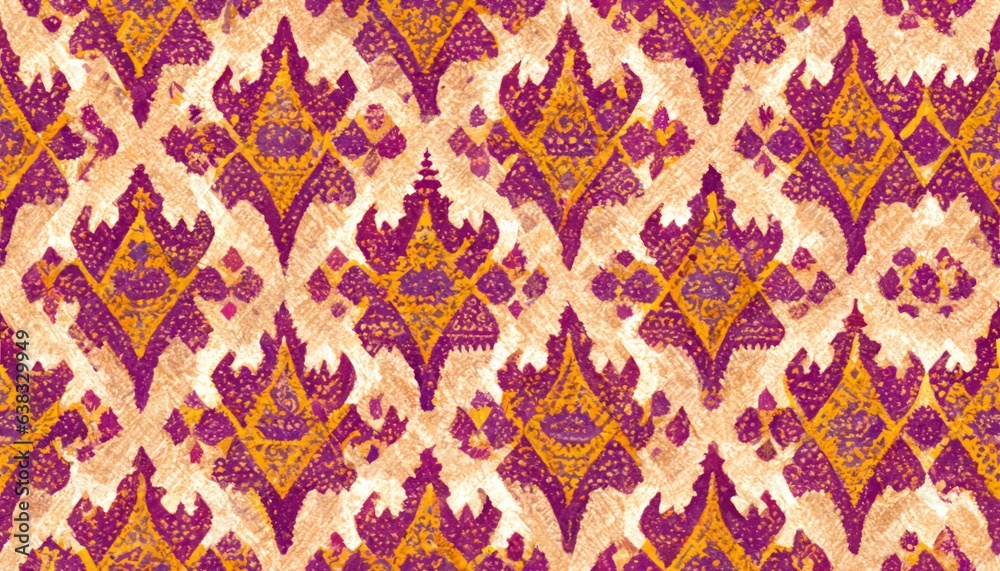 ikat seamless pattern backgrounds