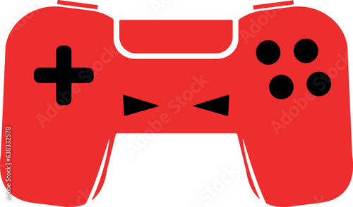Controller Gamepad Simple Console Joystick Gaming Vector
