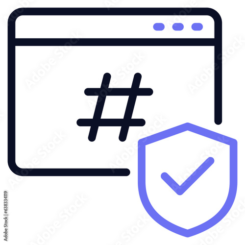 Secure Hashing Icon