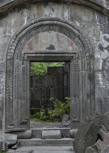 Kobayr Monastery fragments  XII century Armenian Apostolic Church. 