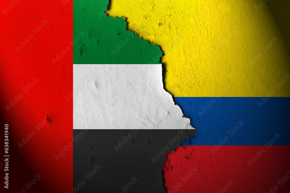Relations between United Arab Emirates and colombia. United Arab Emirates vs colombia.