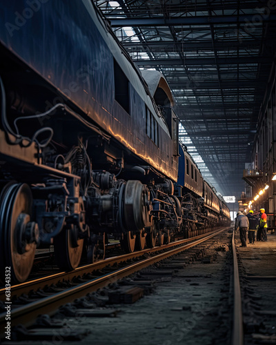 old steam locomotive