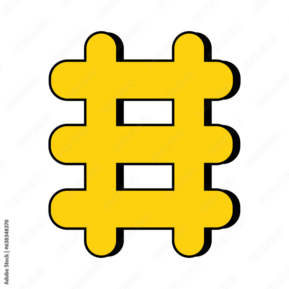 Obraz premium Comic effect Shape 