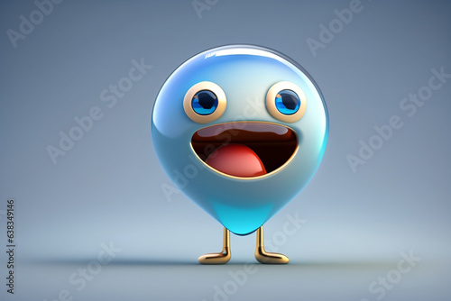 water with a smile