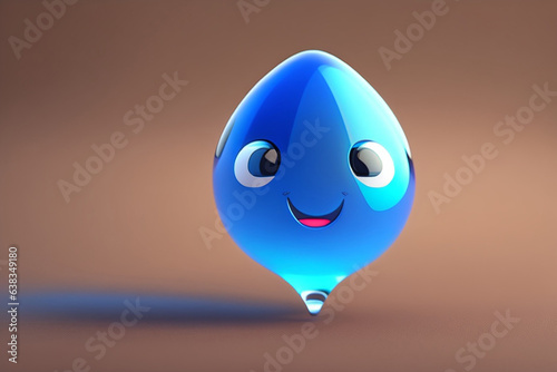 water with a smile