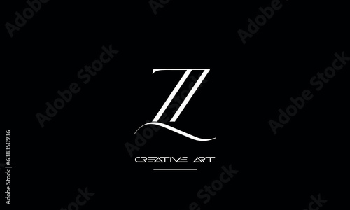 ZZ, Z abstract letters logo monogram photo