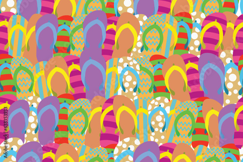 Vector illustration of a smooth, seamless clothespin background without connected geometry.