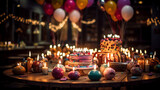 city skyline at night, cake with candles, christmas candles of christmas tree, candles in church, birthday cake with candle, still life with candles and flowers
