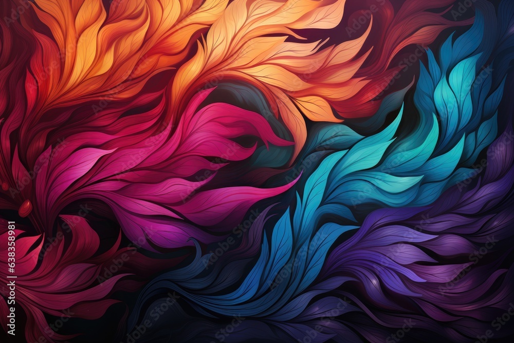 Chromatic Inspirations: Elevating Your Workspace with a Colorful Desktop Background
