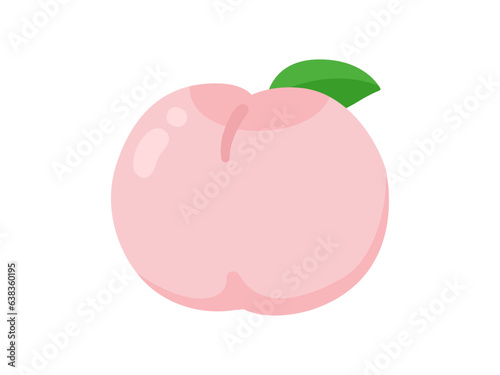 桃のイラスト、ひな祭り・桃の節句の挿し絵