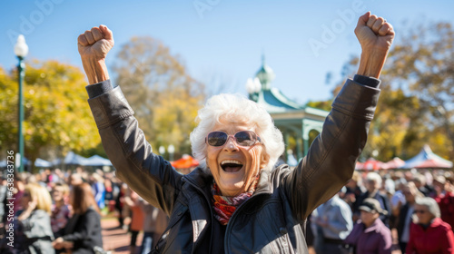 "Energizing Wellness: Senior Women Embracing Active Living" © banthita166