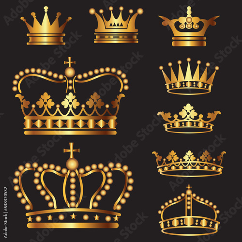 royal crown set