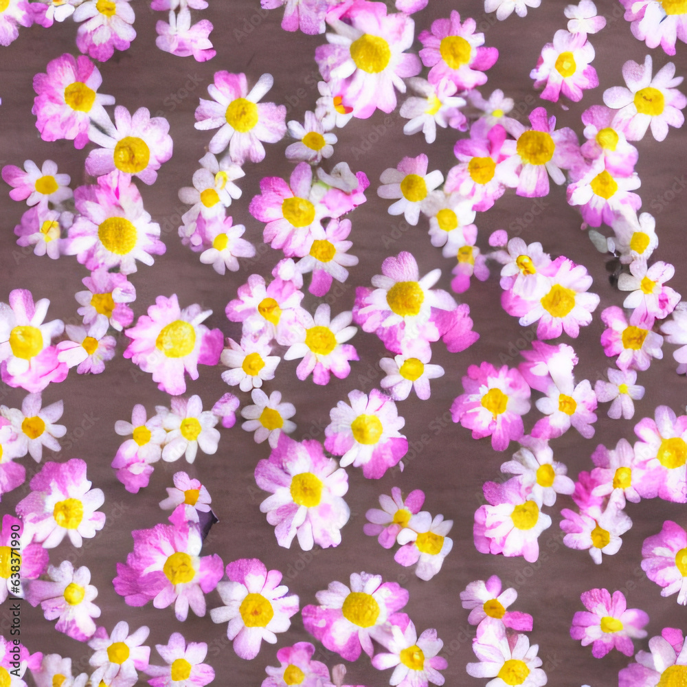 [Generative AI] Flowers, pattern, 花