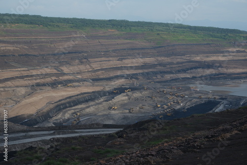 mine, coal, atmosphere in a coal mine