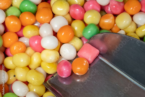 Sweets in candy shop. Raj dla dzieci, Dzieciństwo, Childhood.  © po.foto